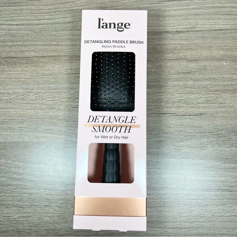 L’ange Black Detangling Paddle Brush